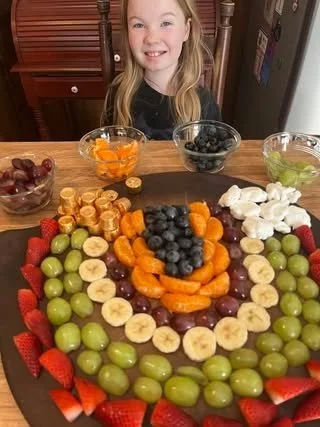 From YOUR kitchen to MINE 💖

This sweet picture is from Janice! - "My Granddaughter wanted to make your Rainbow Fruit Platter after seeing your last video making it.  She had a lot of fun making it and eating it!" 

Isn't this precious!  T