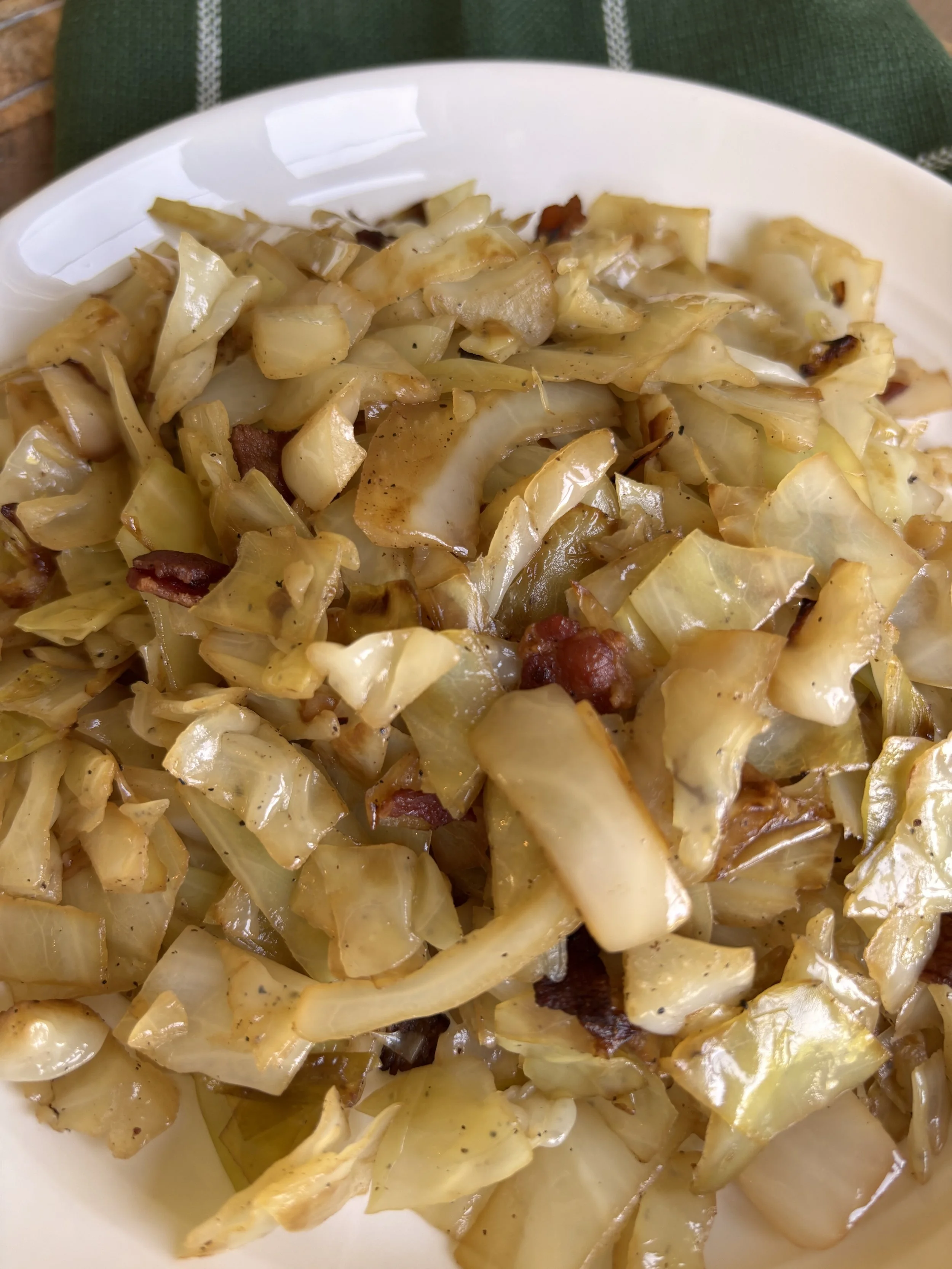 Mom’s Fried Cabbage