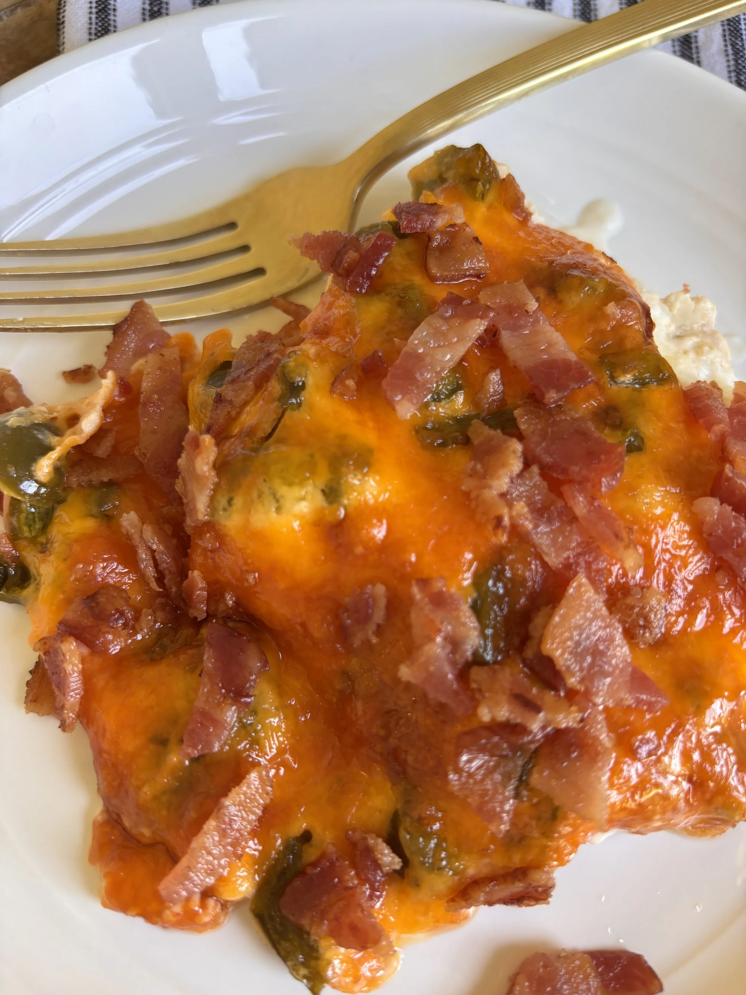 Jalapeño Popper Chicken Bake