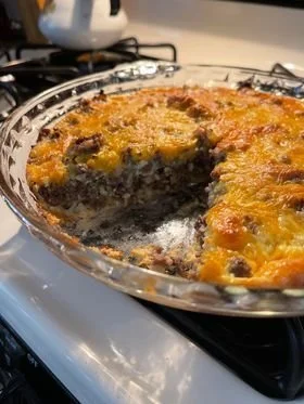 From YOUR kitchen to MINE! 🌟💖

Sweet follower Diane sent me this photo of my Impossibly Easy Cheeseburger Pie and it looks so yummy!!! Thank you so much for sharing with me!! 

"I made your Impossibly Easy Cheeseburger Pie!  It was so simple a