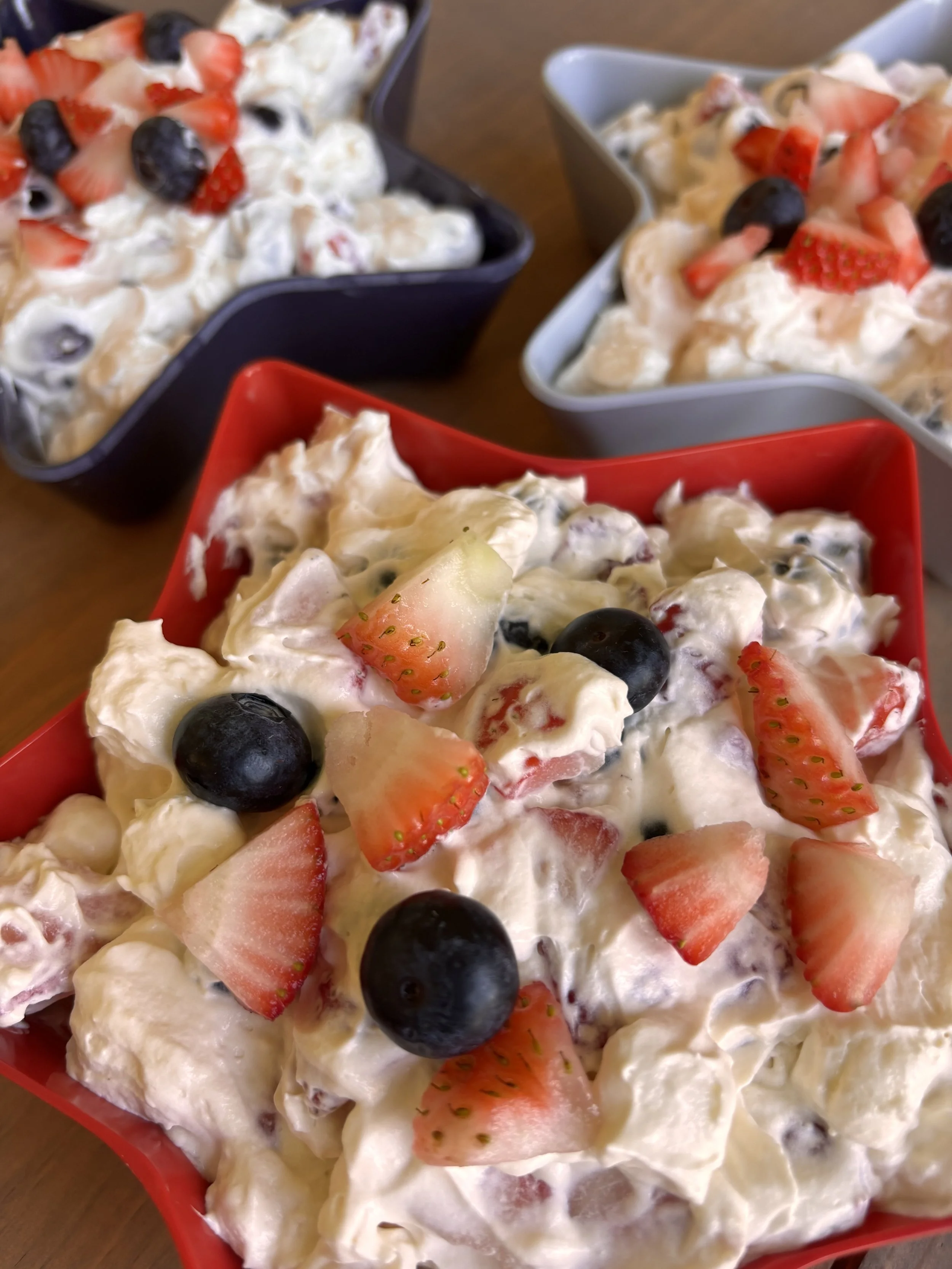 Patriotic Fluff Salad