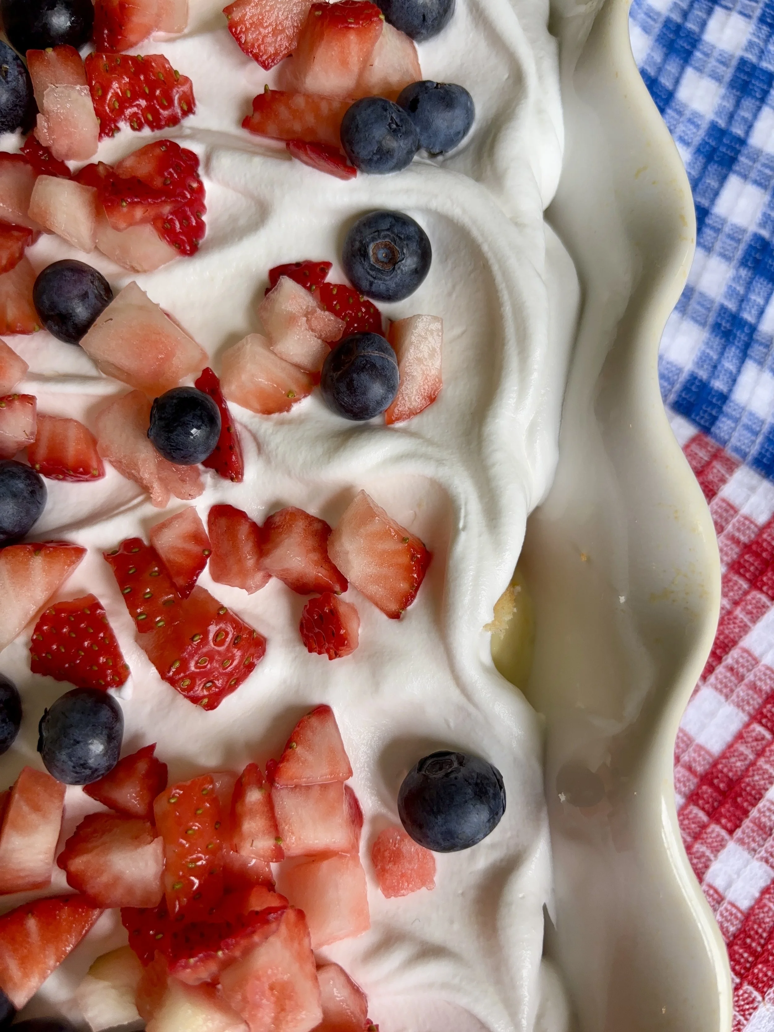 Patriotic Heaven on Earth Cake