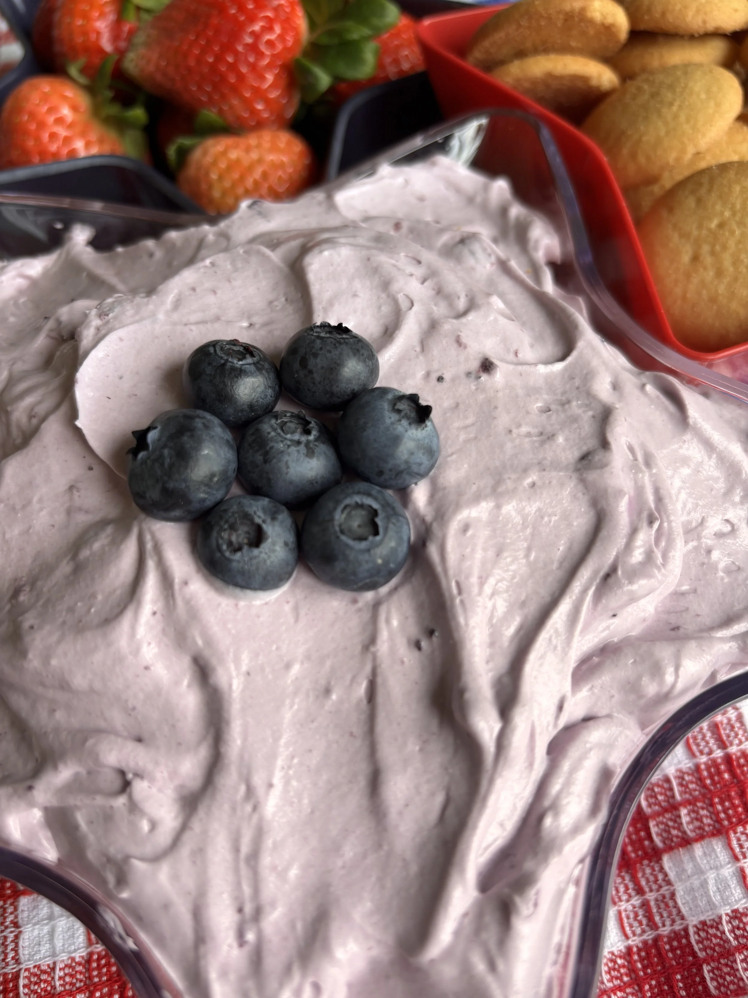 Blueberry Cheesecake Dip