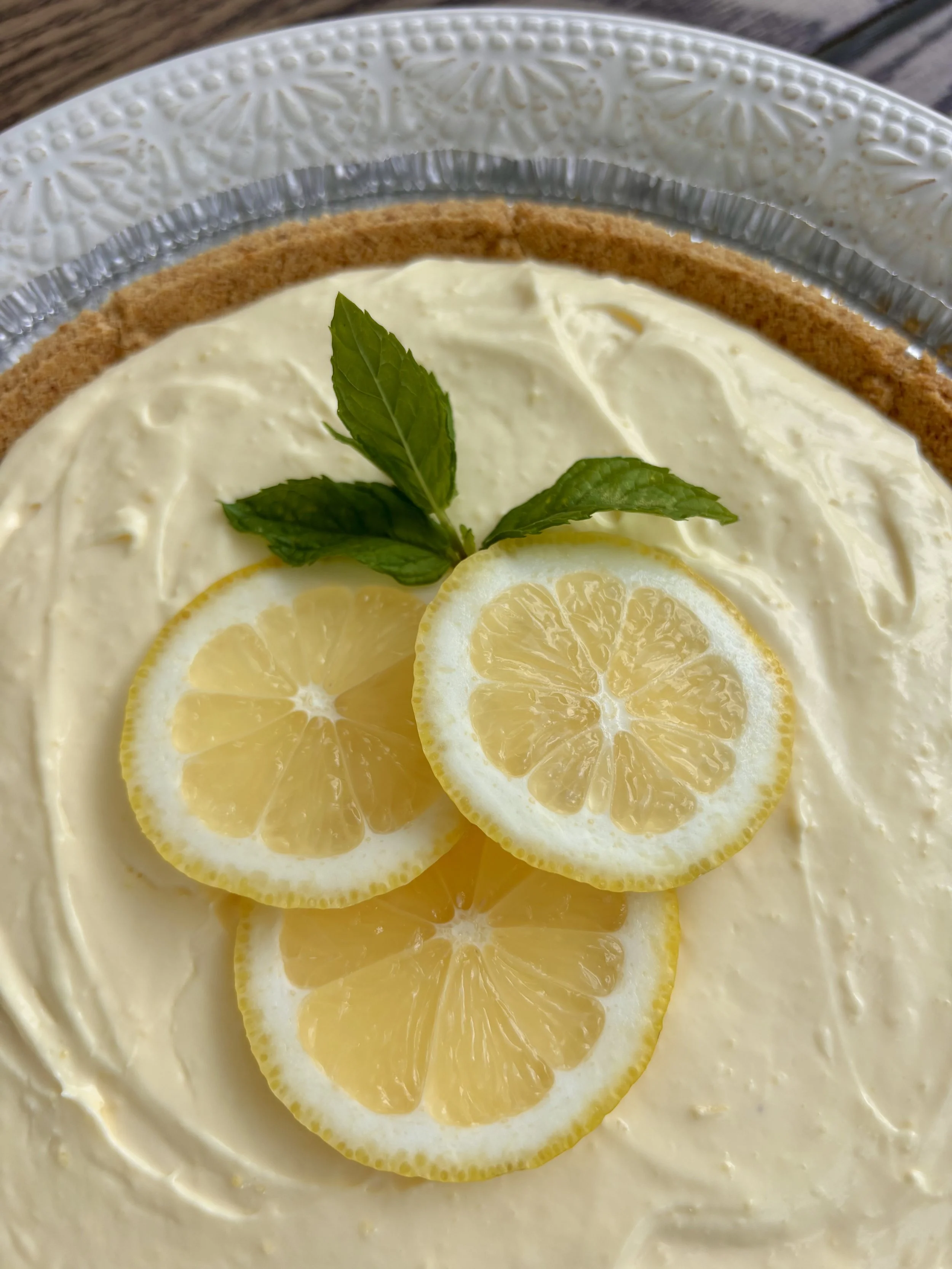 Skinny Lemon Pie