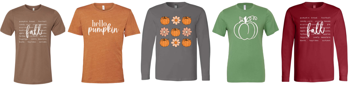 Fall Designs are here!
