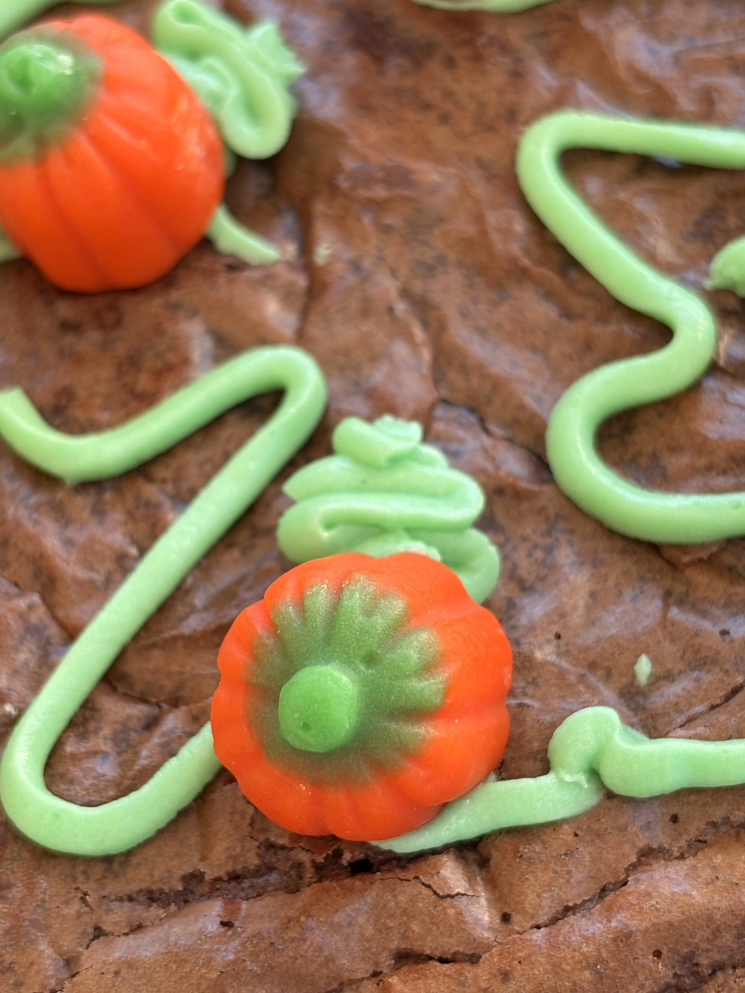 Pumpkin Patch Brownies