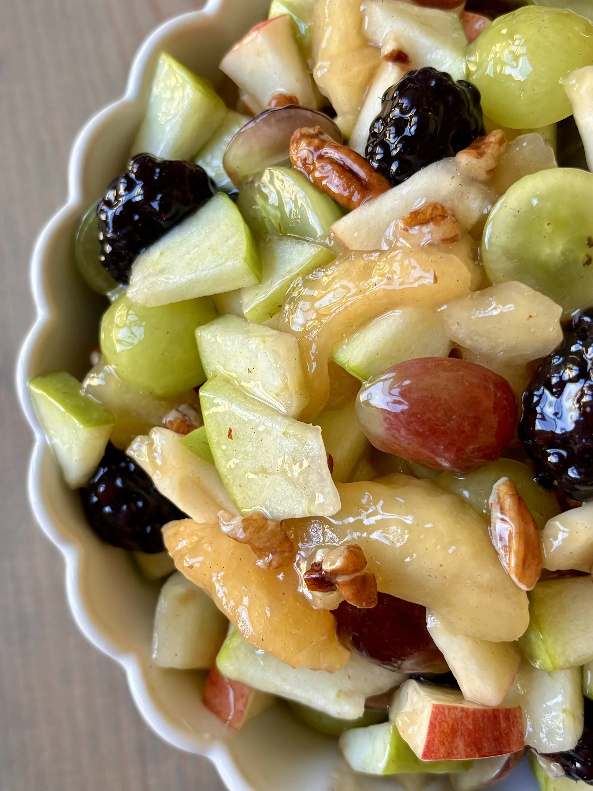 Apple Pie Fall Fruit Salad