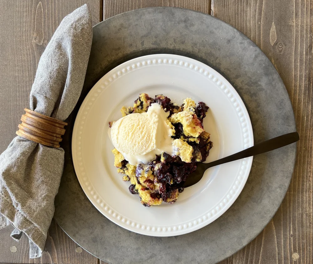 Lemon Blueberry Dump Cake — Miss Annie's Home + Kitchen