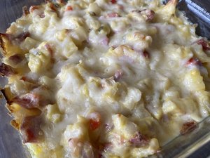Creamy Ham & Potato Casserole — Miss Annie's Home + Kitchen