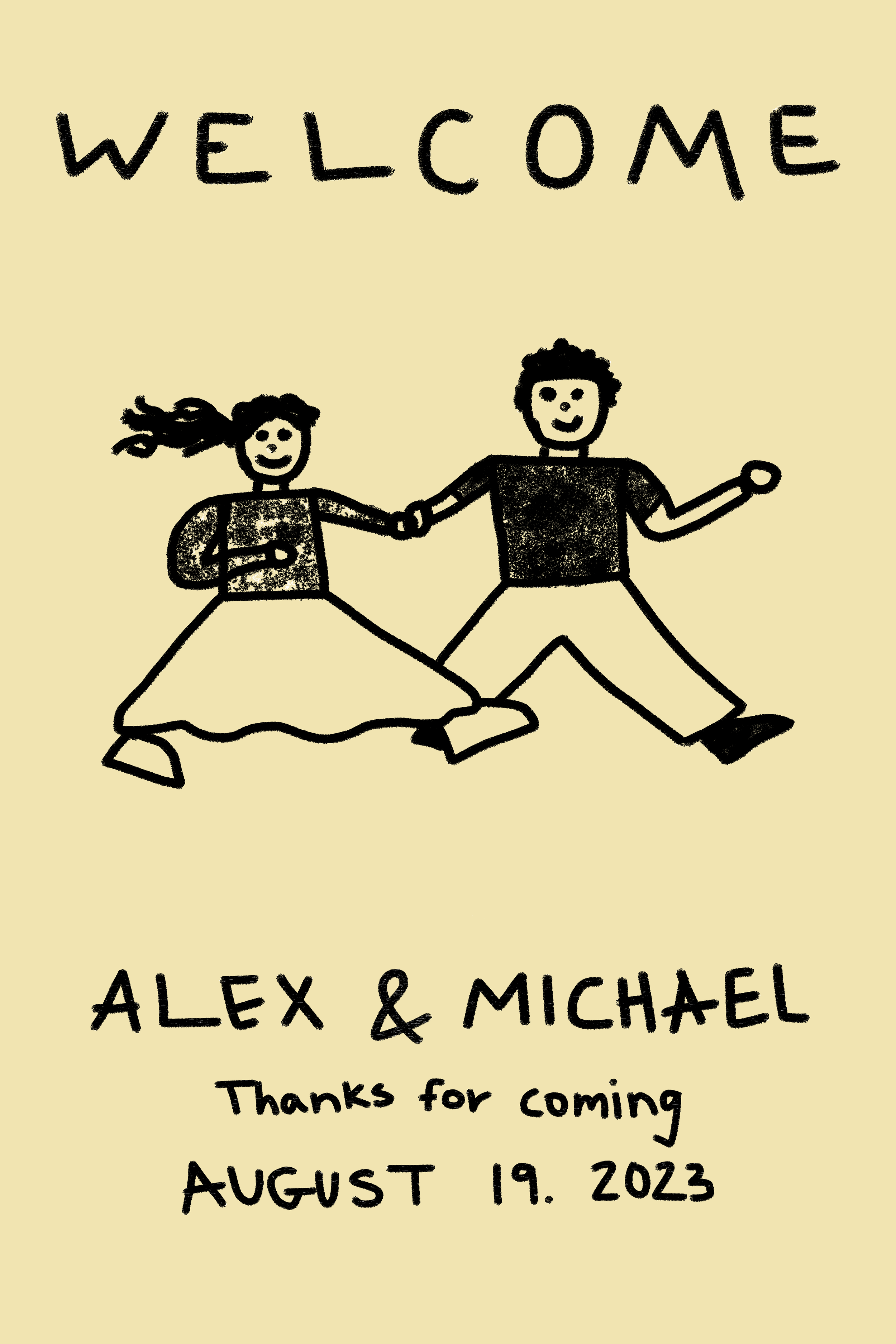 wedding poster