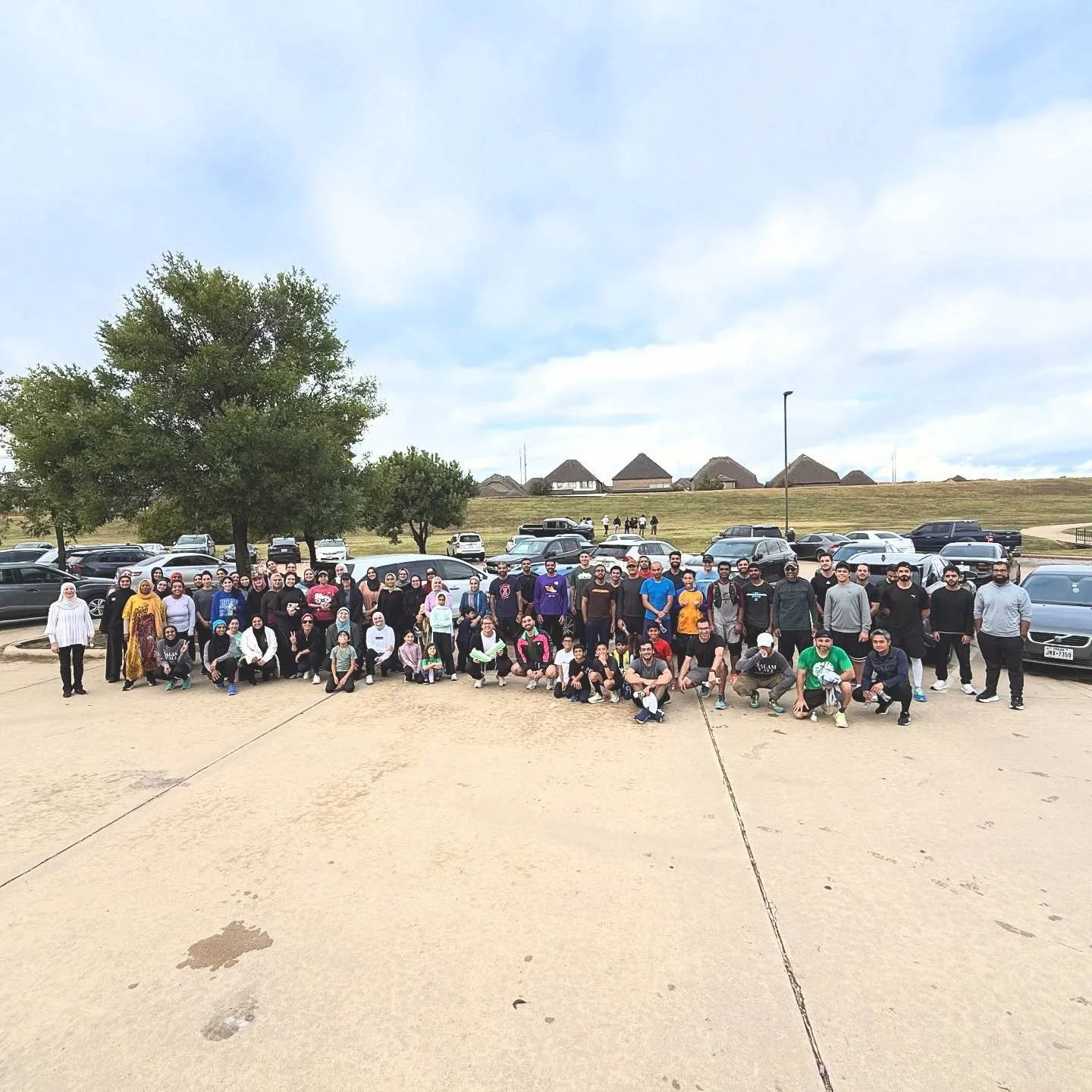 It was like we were running ON clouds. ☁️ 👟