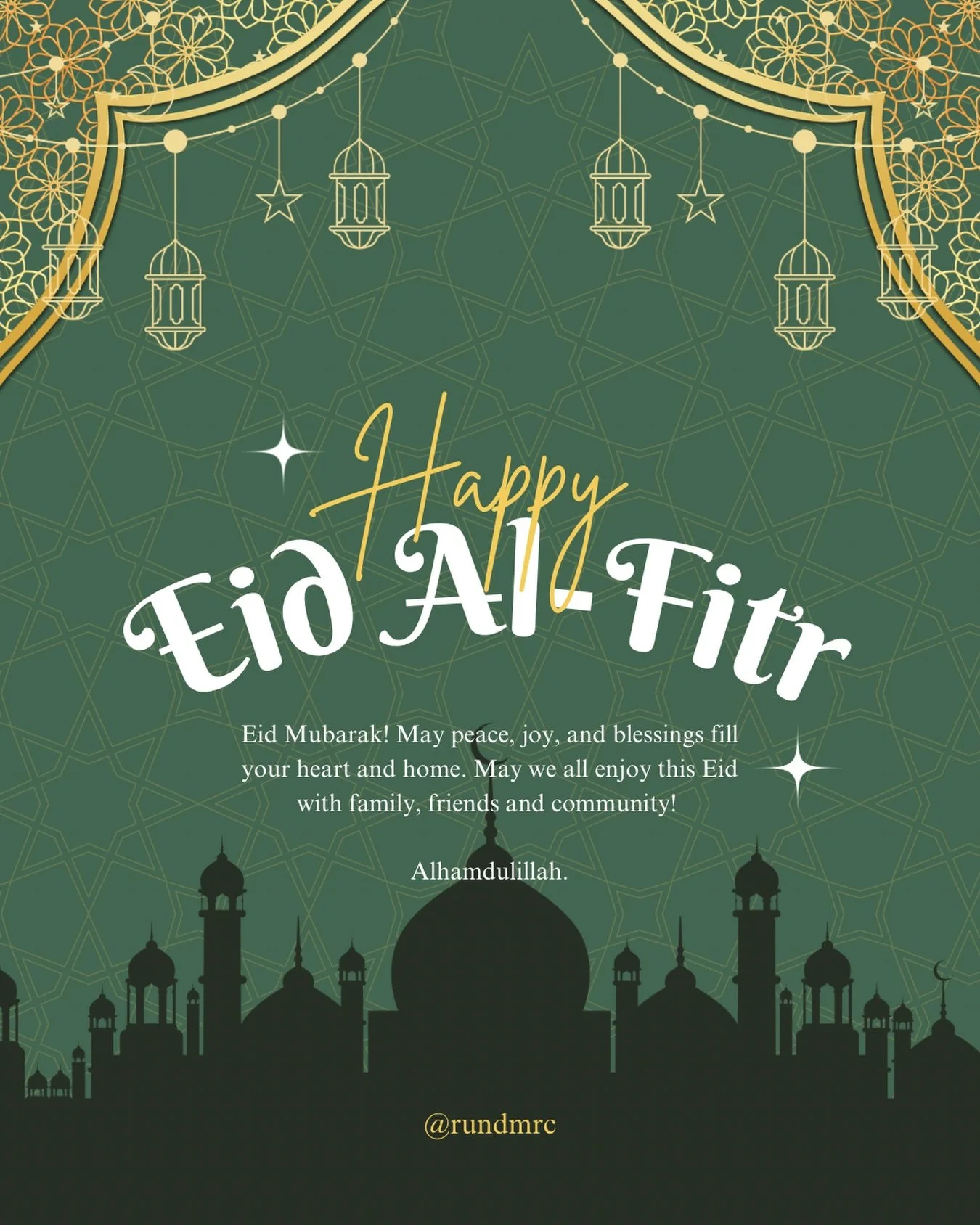 May Allah accept every fast, forgive every shortcoming, and allow us to celebrate Eid together tomorrow with hearts purified and souls renewed. 🤍 Eid Mubarak Fam!