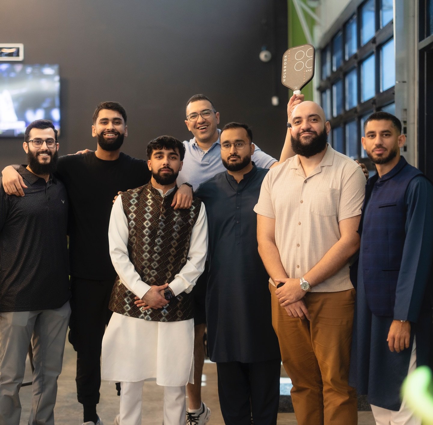 A DMRC TRADITION: Eid Pickle Ball, lunch, a little competition &amp; our friends. Alhamdulillah. Eid Mubarak DMRC Fam!