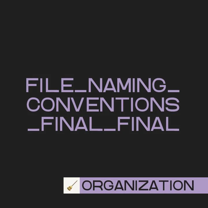 File Naming Conventions