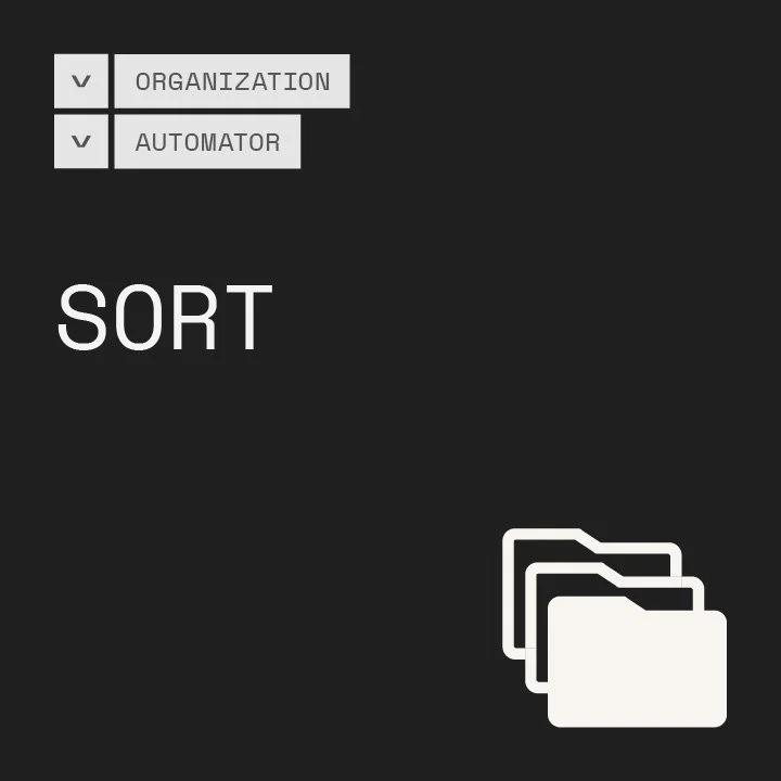 MacOS > Automator > Sort