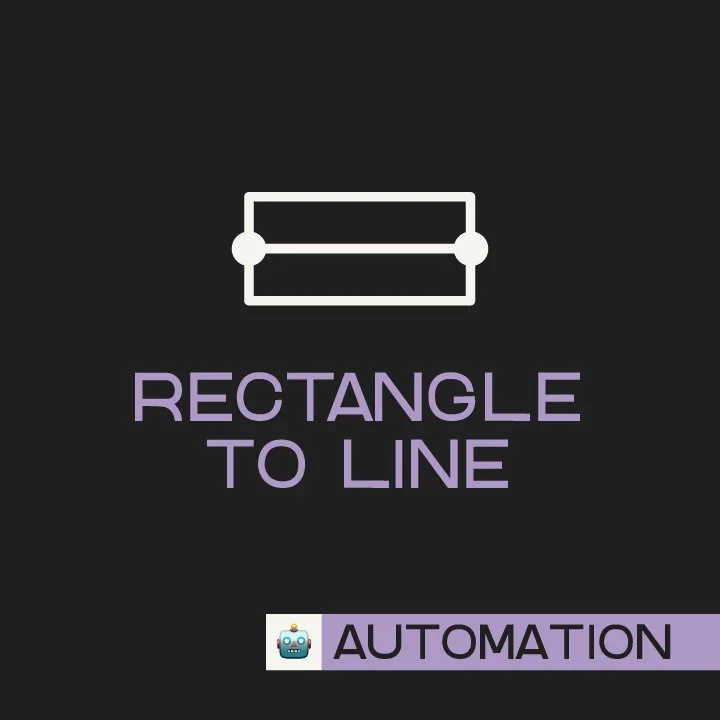Rectangle To Line