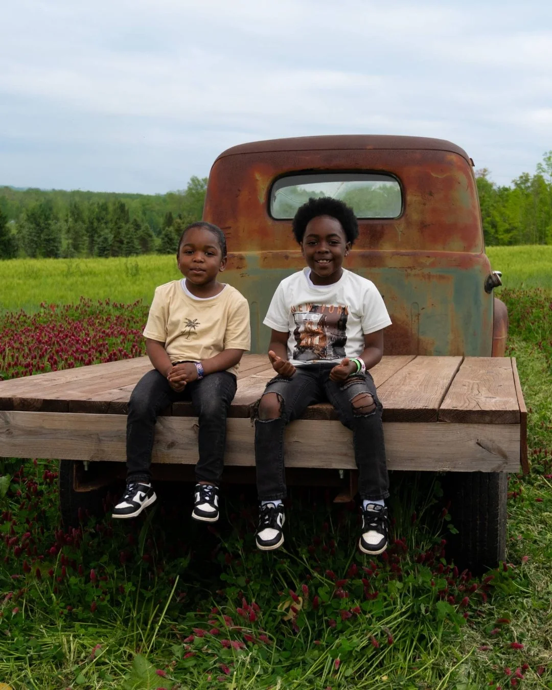 Their laughter was the best light.