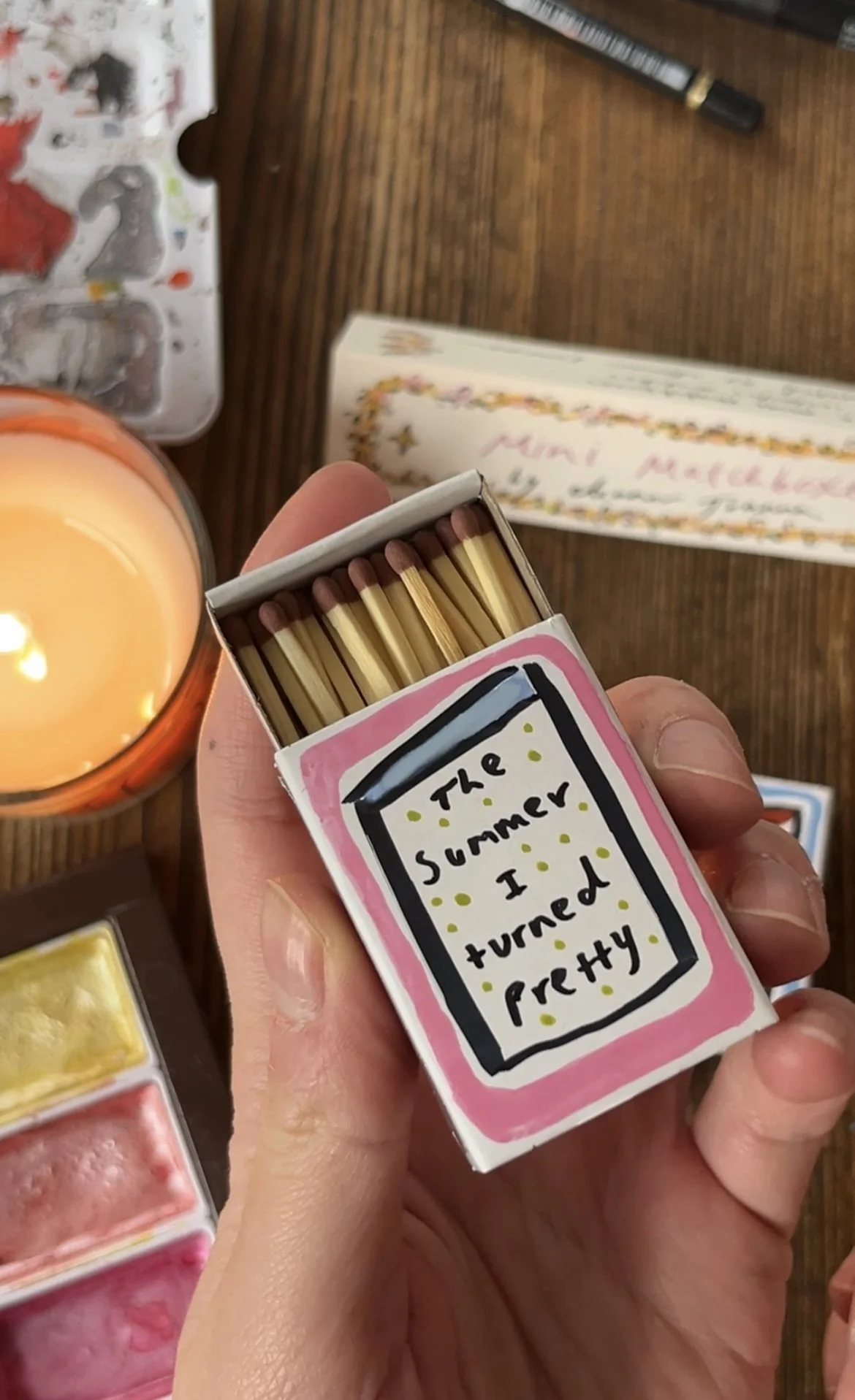 The Summer I turned Pretty Matchbox.jpg