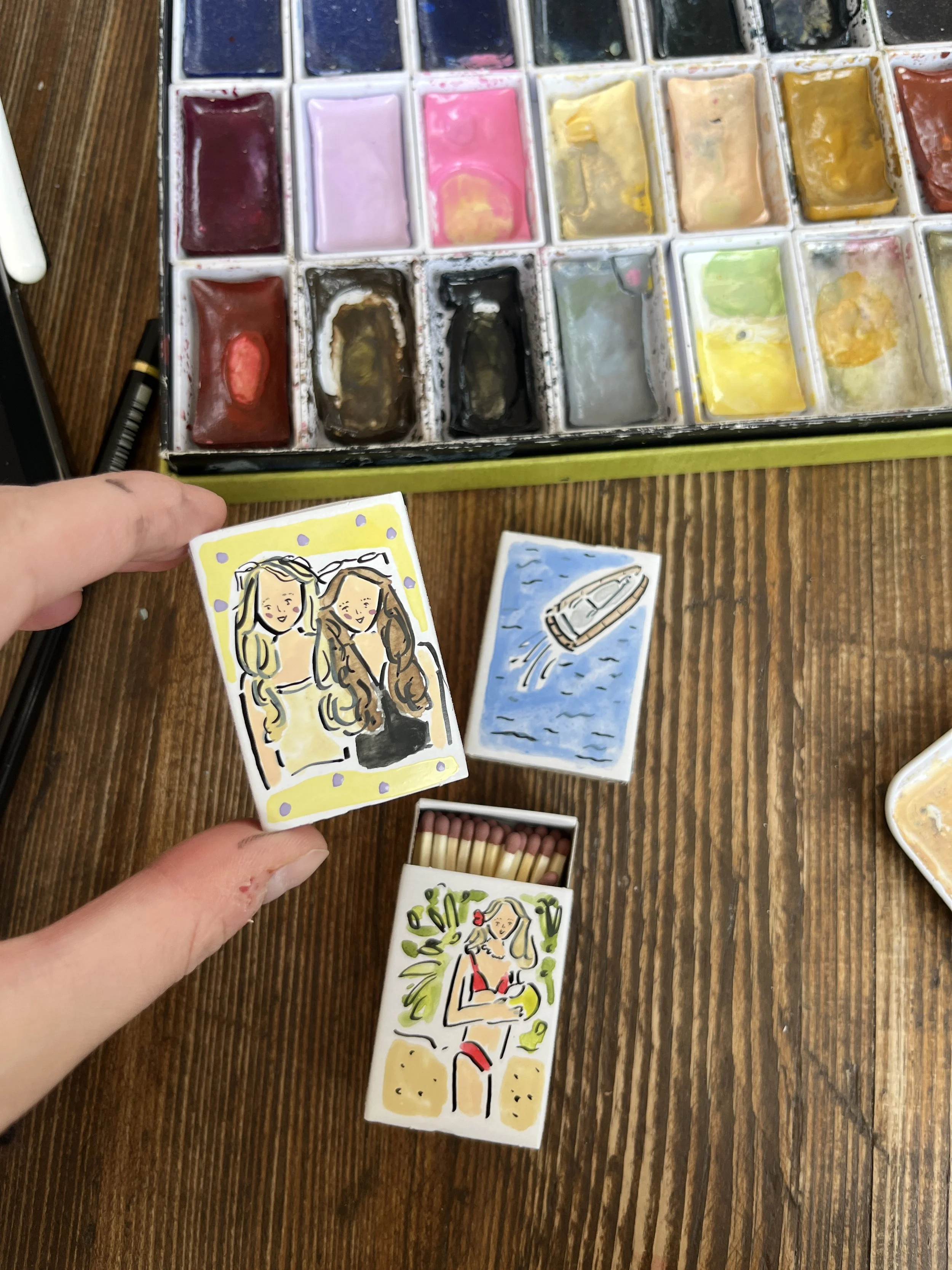 Personalised matchboxes x3.JPG