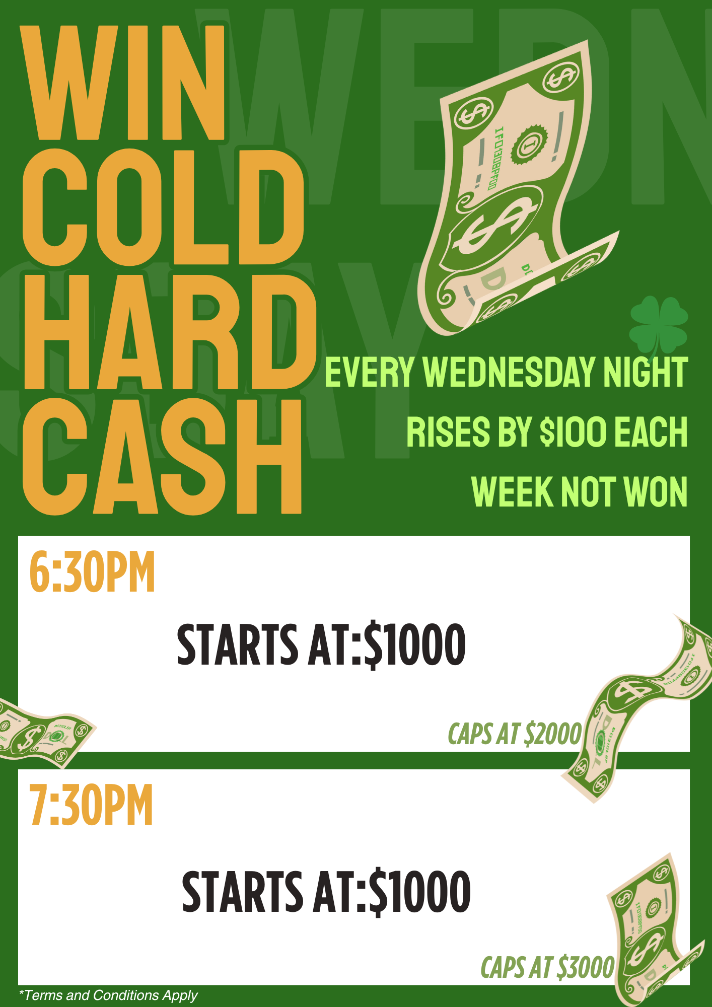 Wednesday Member Draws