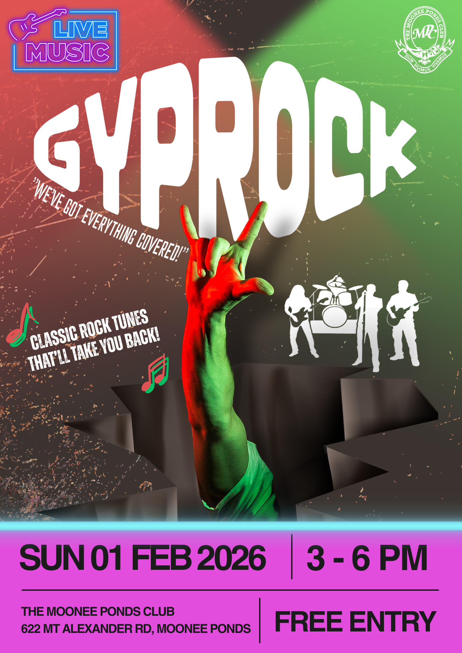 GYPROCK AT THE MPC