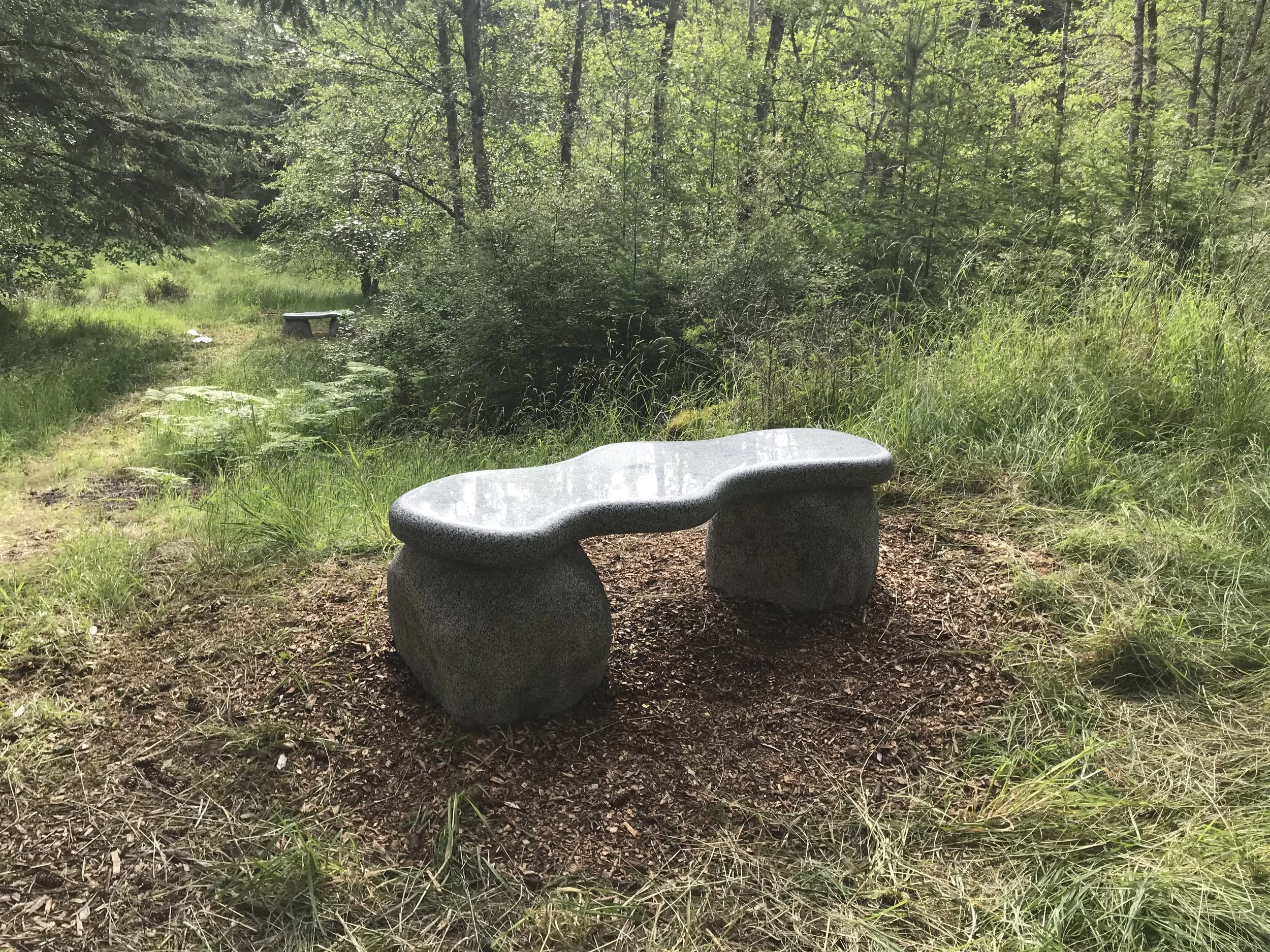 Mt. Dallas Bench. granite. 2020