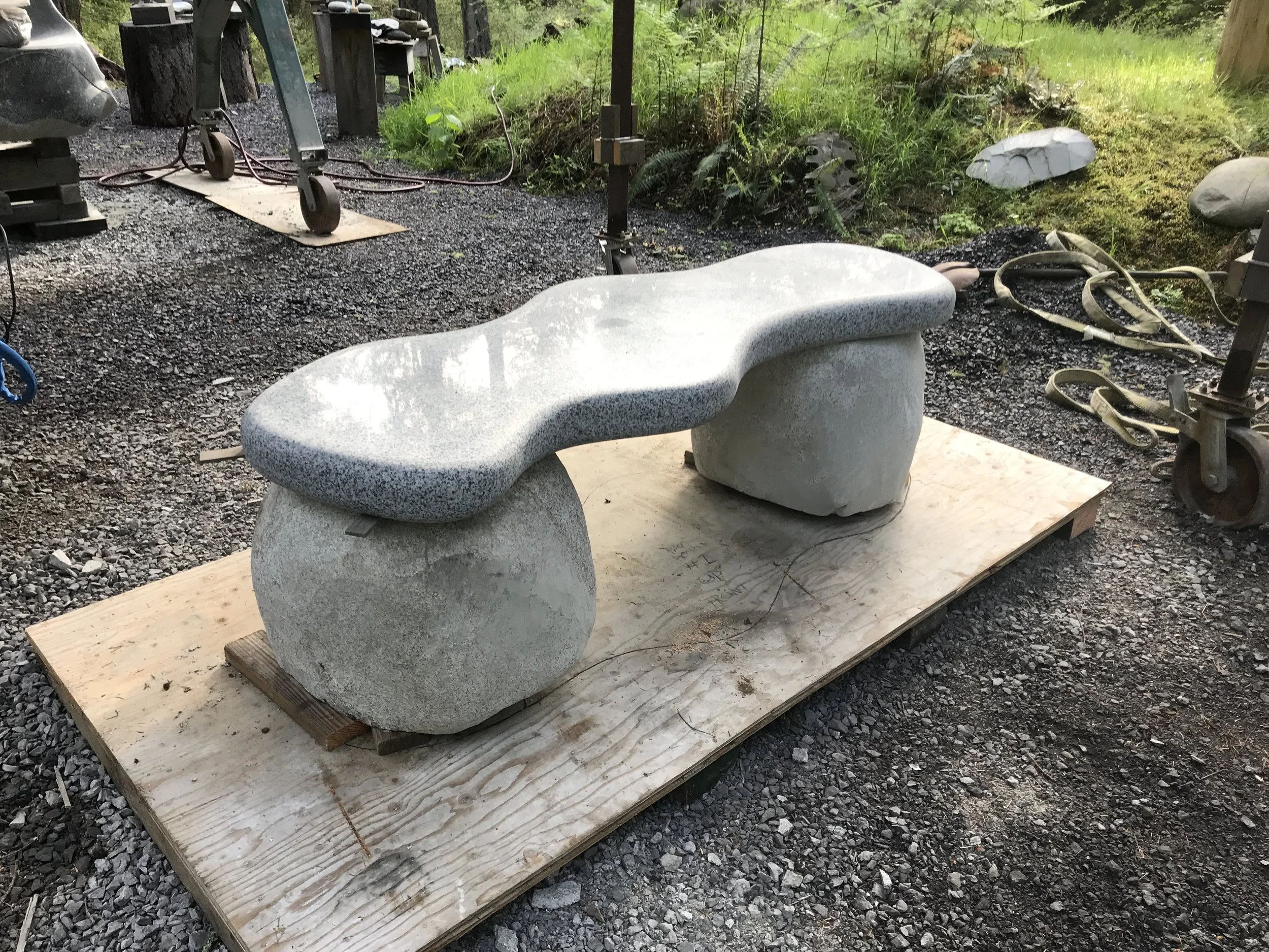 Mt. Dallas Bench. granite. 2020