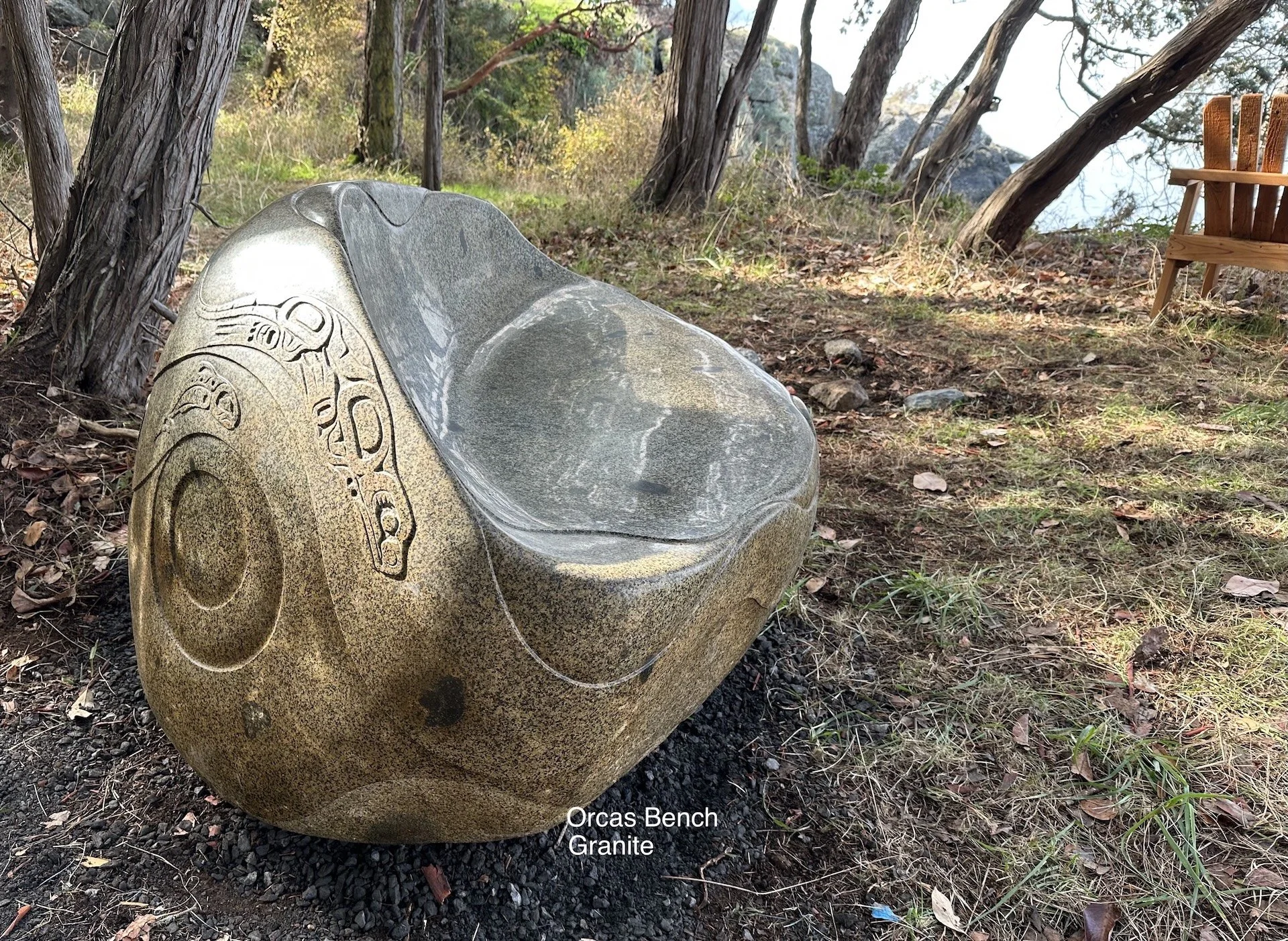 Orcas Bench. granite. 2024