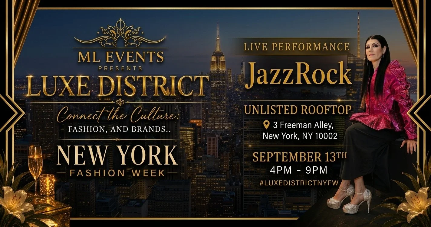 JazzRock Takes the Stage at New York Fashion Week 2026: Fashion Above the City