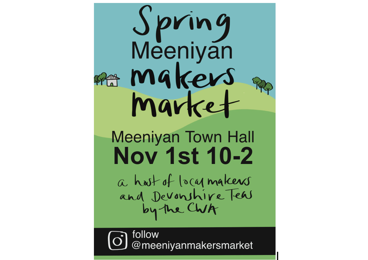 Spring Meeniyan Makers Market