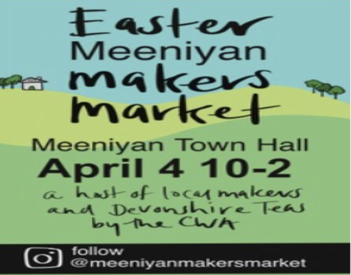 Meeniyan Easter Makers Market