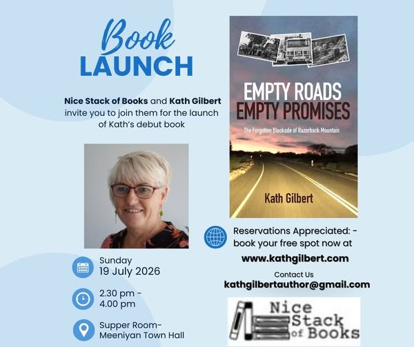 Nice Stack Of Books Presents Kath Gilbert