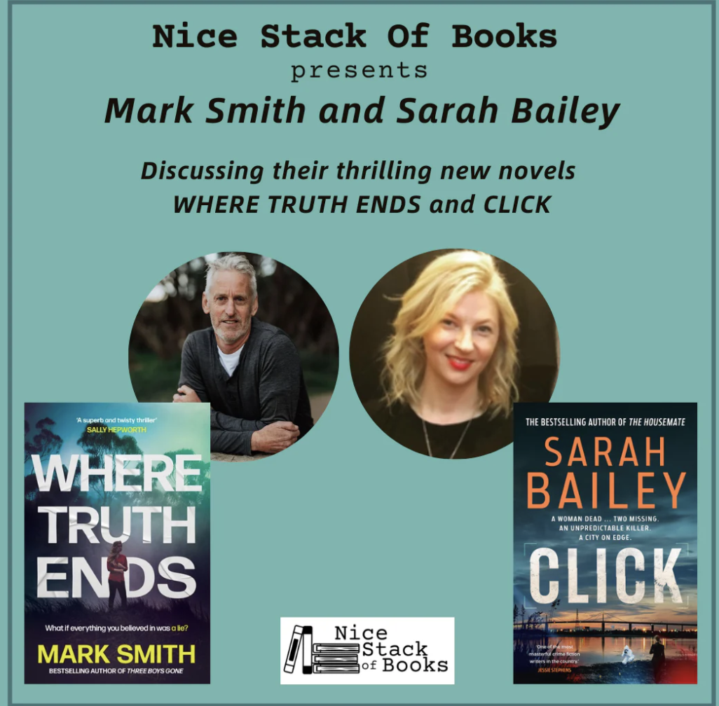 Nice Stack Of Books Presents Mark Smith & Sarah Bailey