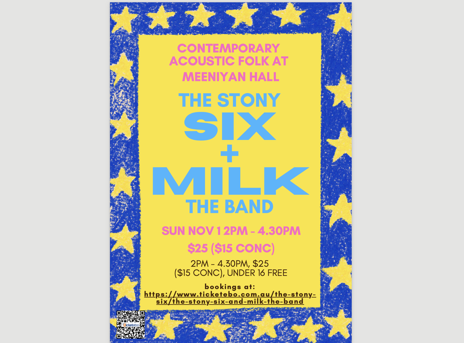 The Stony Six + Milk The Band