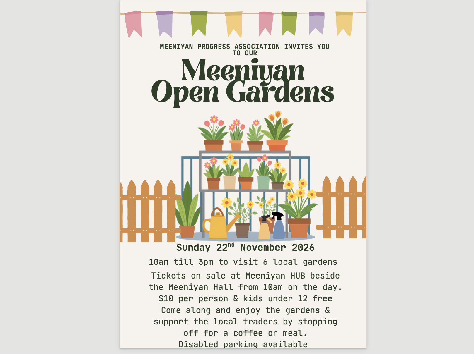 Meeniyan Open Gardens