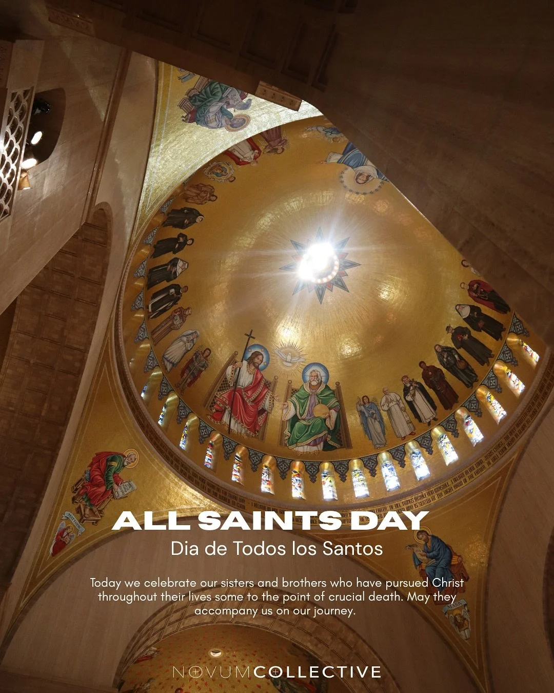 Feast of All Saints! 

All you Holy Men and Women pray for us and accompany us! 

Peace of Christ reign in all the hearts of the faithful!