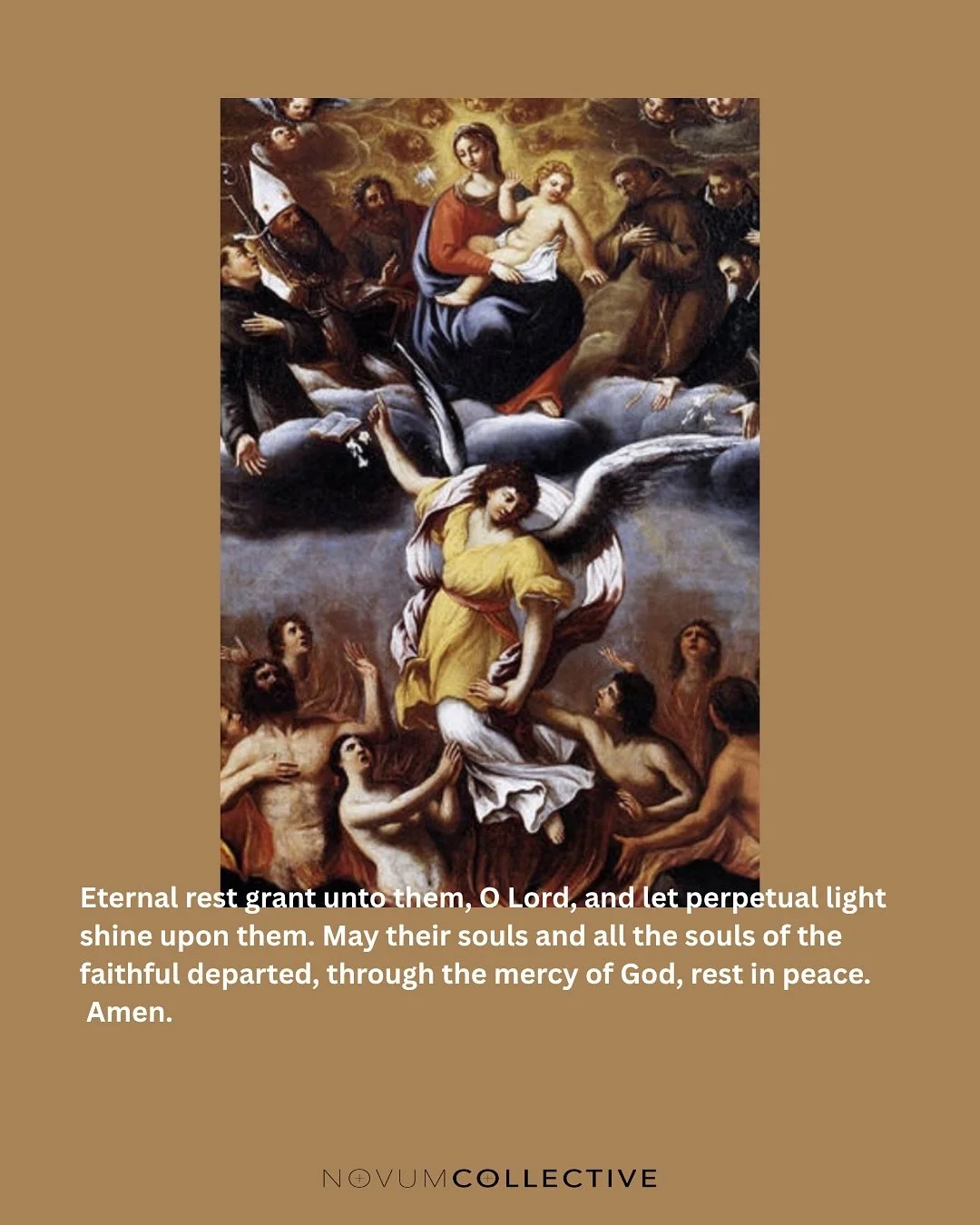 All Souls Day
May we consistently pray for the souls being purged in purgatory, that they may behold the face of Christ as soon as possible.
Eternal rest grant unto them, O Lord
#catholic