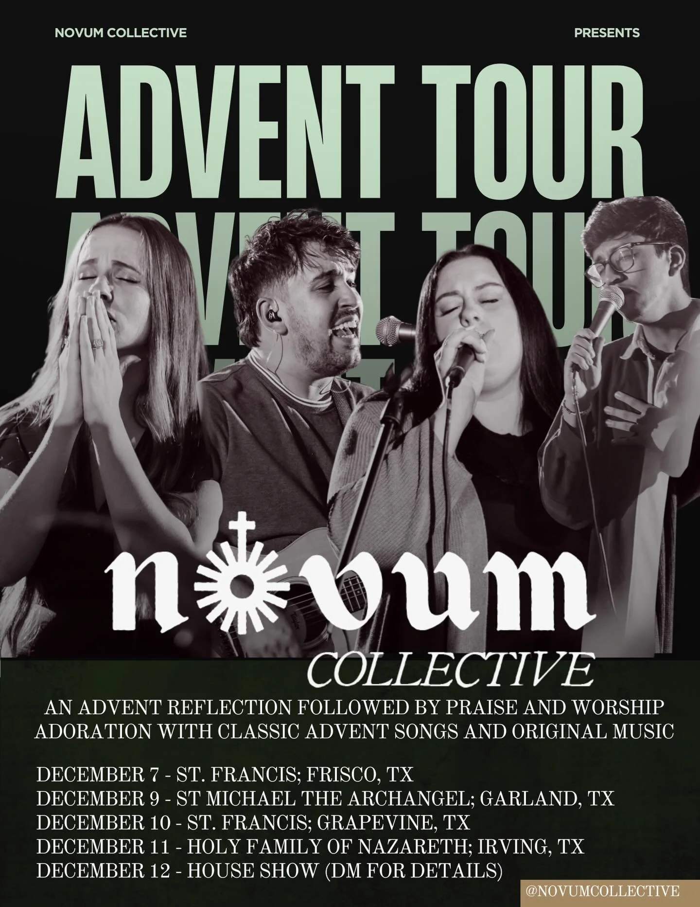 WE ARE HEADING TO DALLAS! 

We are so excited to be back in Dallas praying with you all as we prepare our hearts for the coming of our Lord 🤍

DM us for more information but if you are free we would love to see you all at our nights of praise and wo