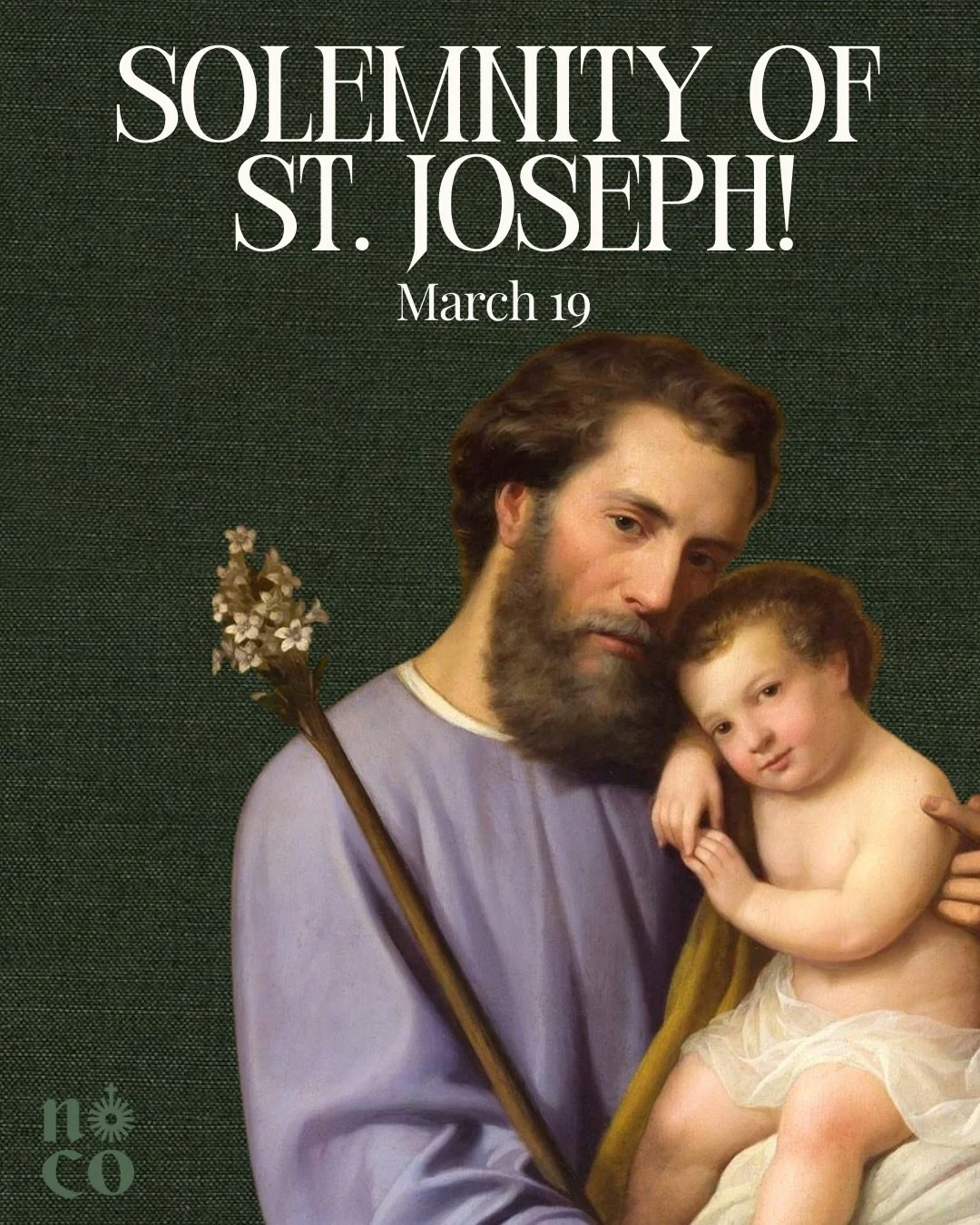 Blessed Solemnity of St. Joseph! May we, like Saint Joseph, give ourselves wholeheartedly in humble service loving our beloved Jesus and our Blessed Mother, Mary, with faithful hearts. 

#St.Joseph