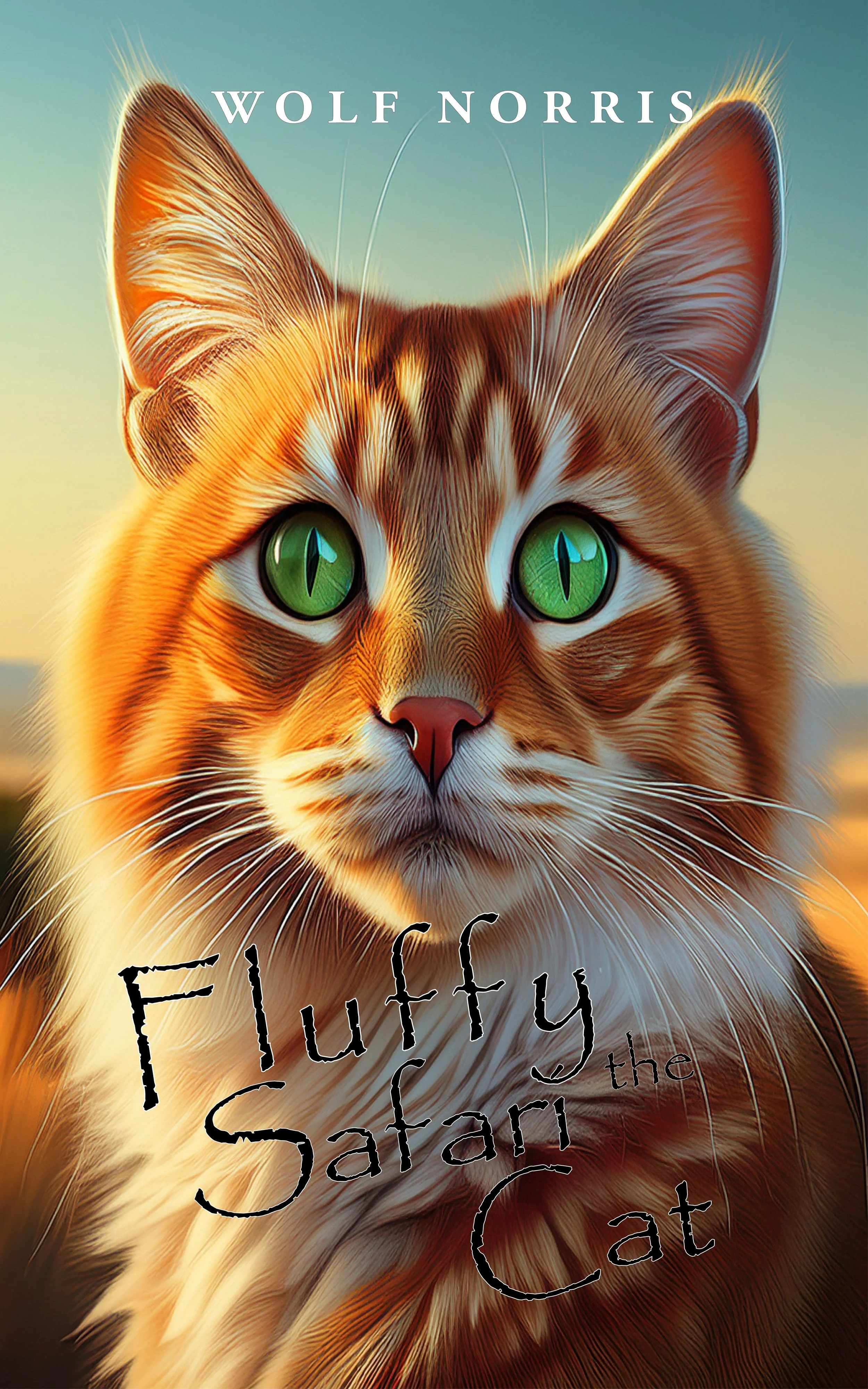 Fluffy the Safari Cat