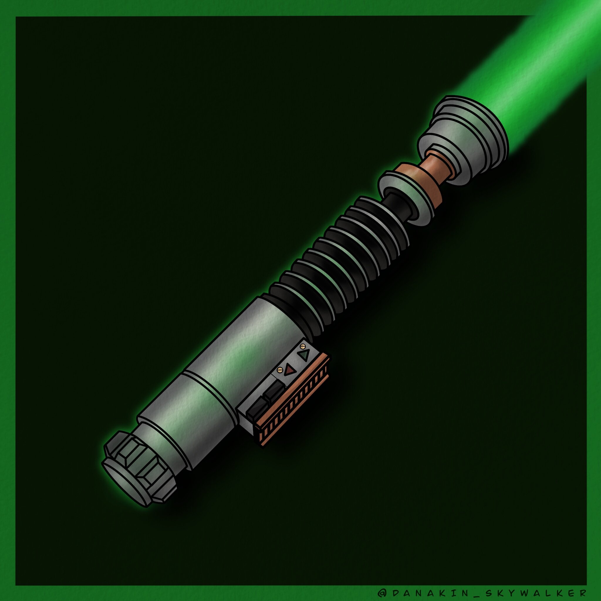 Luke's Saber - Procreate