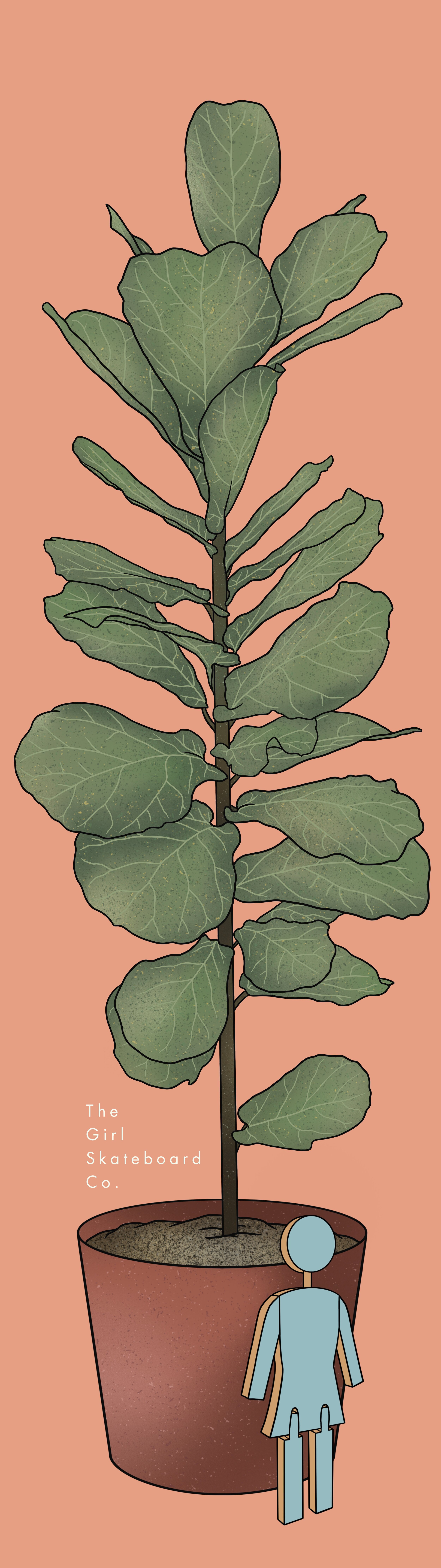 "Potted" Series Concept. - Procreate