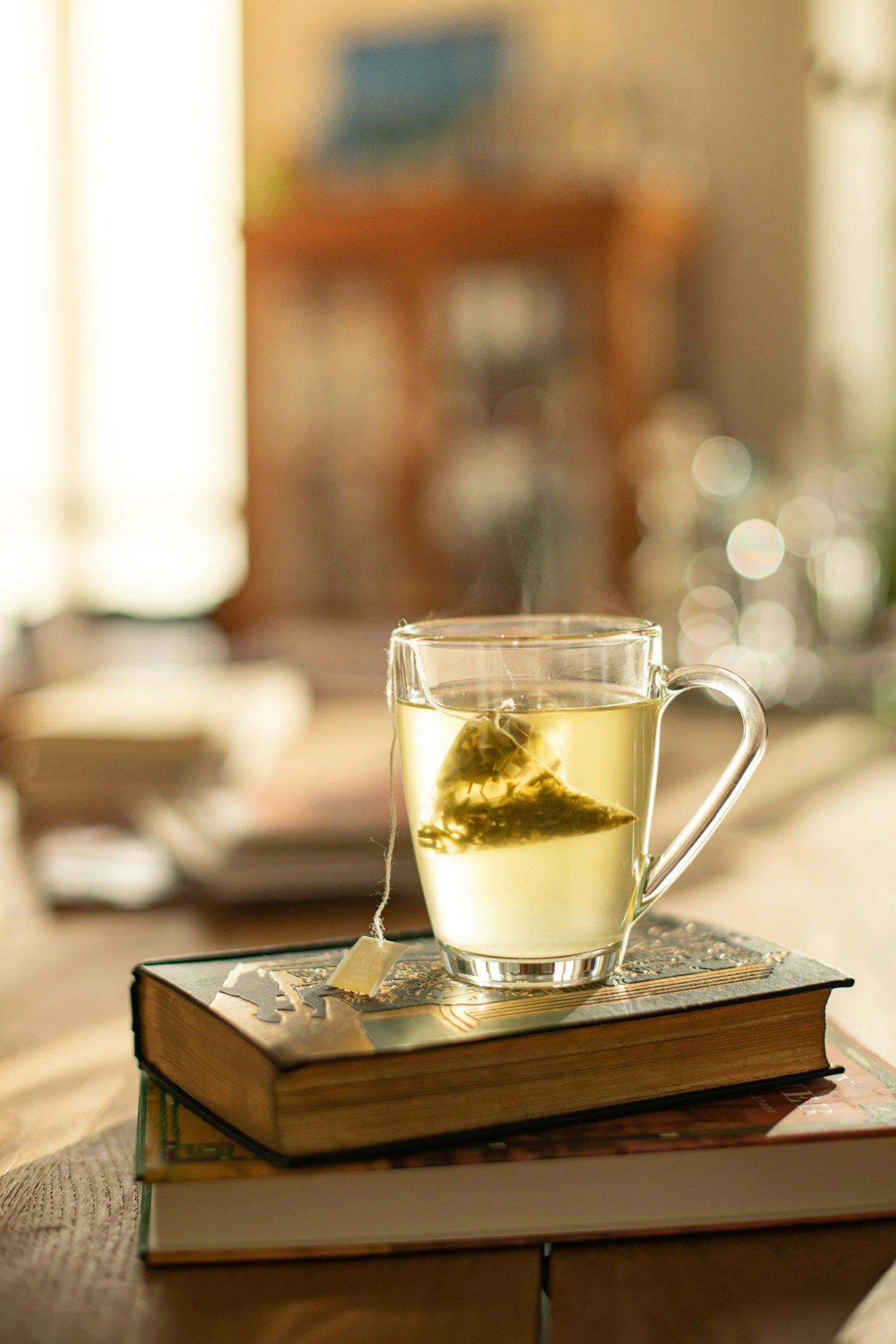 Yoga retreat - herbal tea