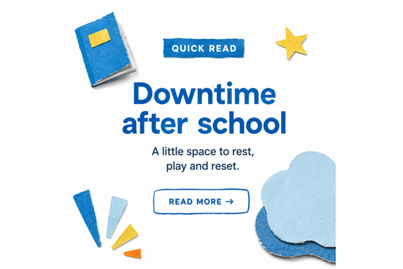 Why Downtime After School Matters for Children