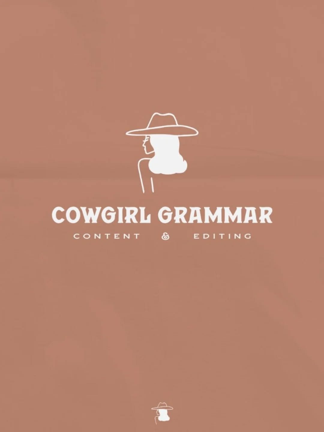 Whether it's professional or personal, Cowgirl Grammar will never cease to be bold, creative, and wildly precise - &amp; don't you forget it 🤠