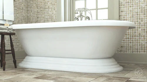 Pelham and White pedestal tub