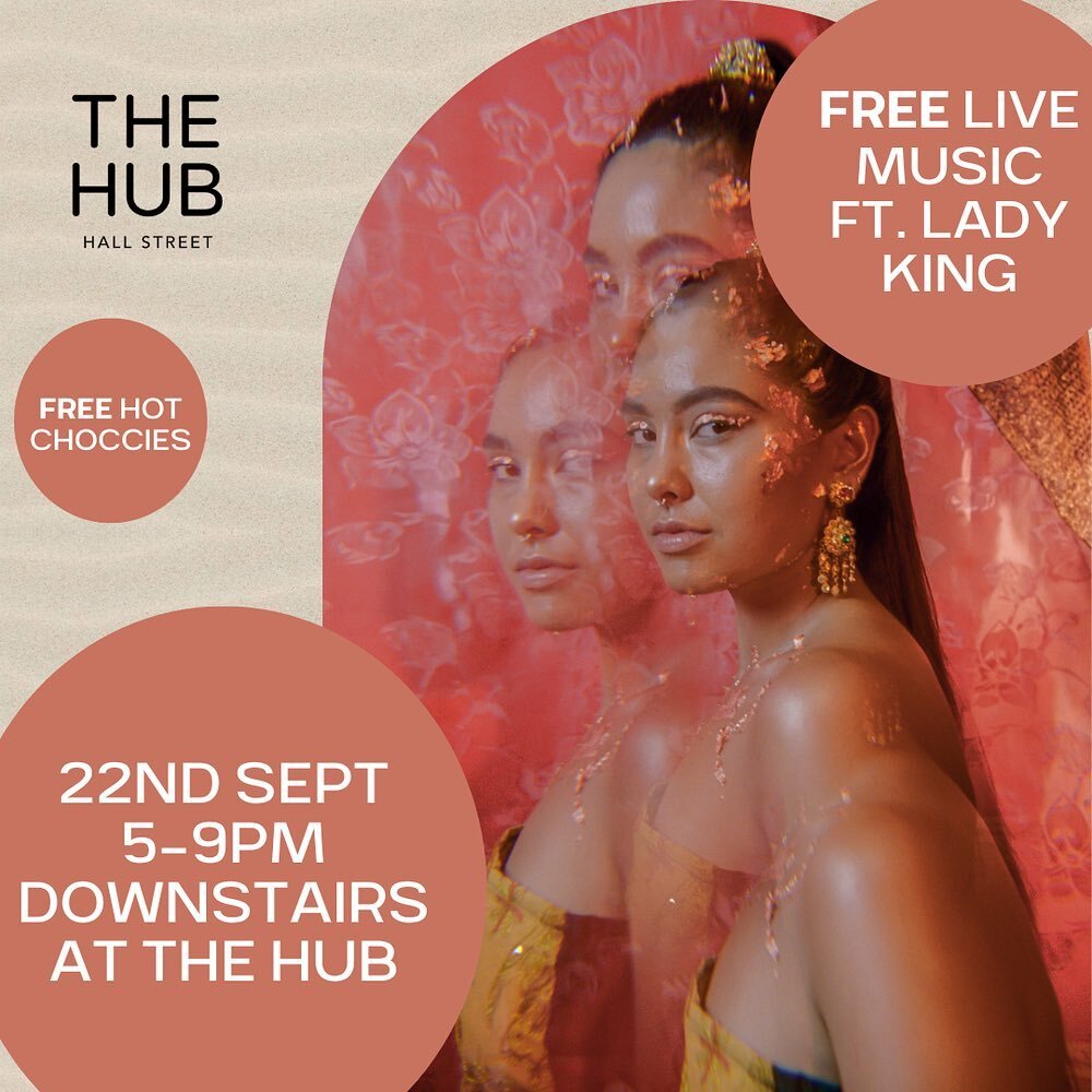 To celebrate new music released by LADY KING, aka Gadigal-based, Thai x Australian singer and multi-instrumentalist Lara King, we're hosting a free gig!

@ladyking.music effortlessly weaves together notes of neo-soul, jazz, RnB and pop into one breez
