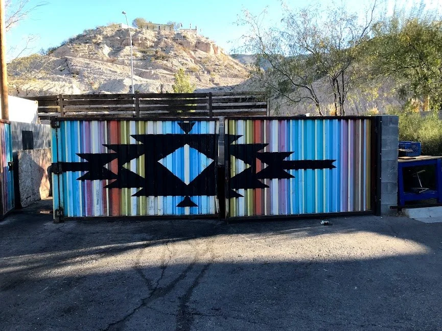Color Lines Fence, West Side