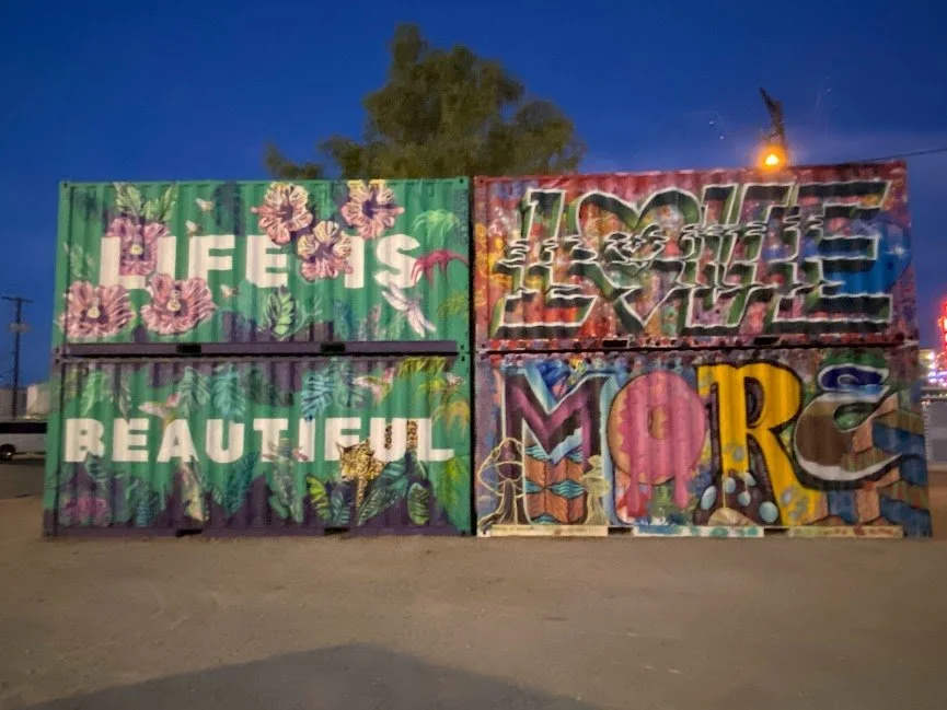 Life is Beautiful Love More Containers
