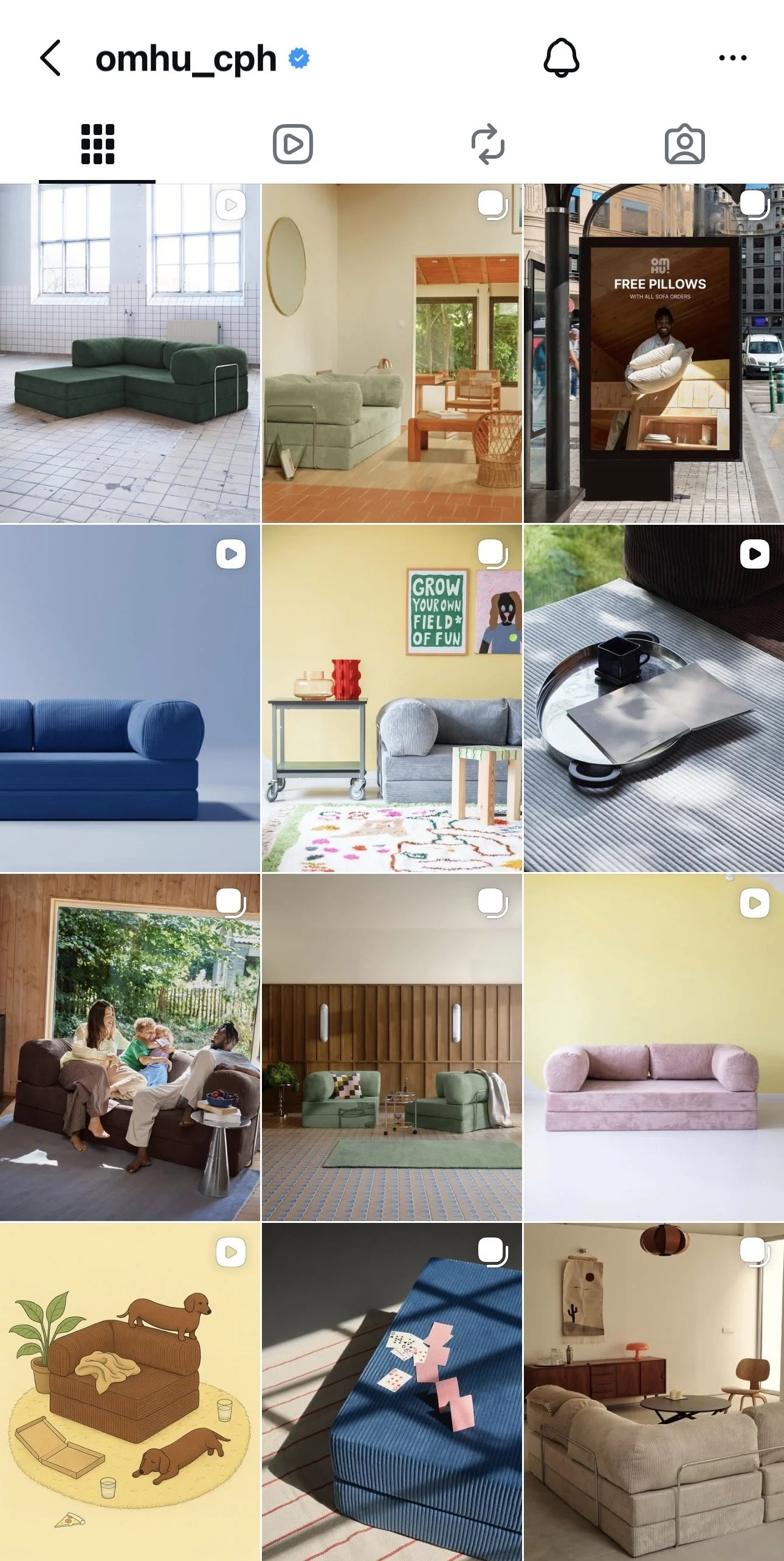 Feed instagram omhu